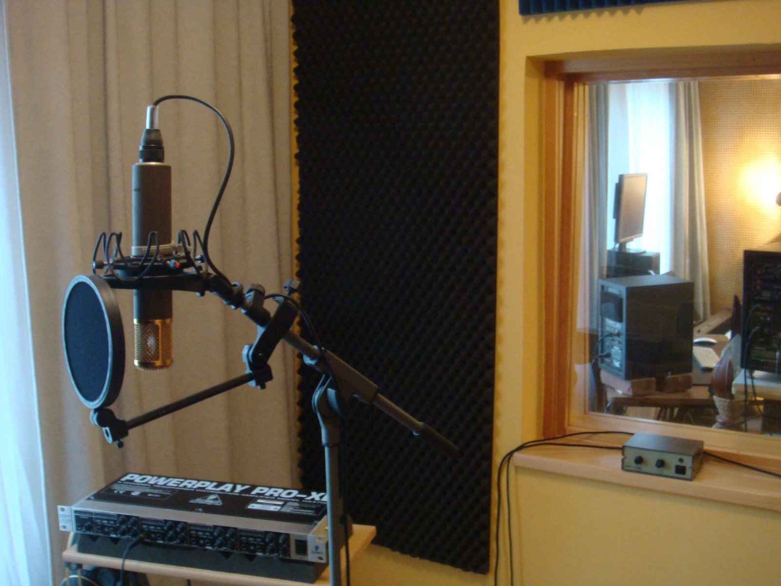 Mikrofon im Tonstudio The Spirit Productions